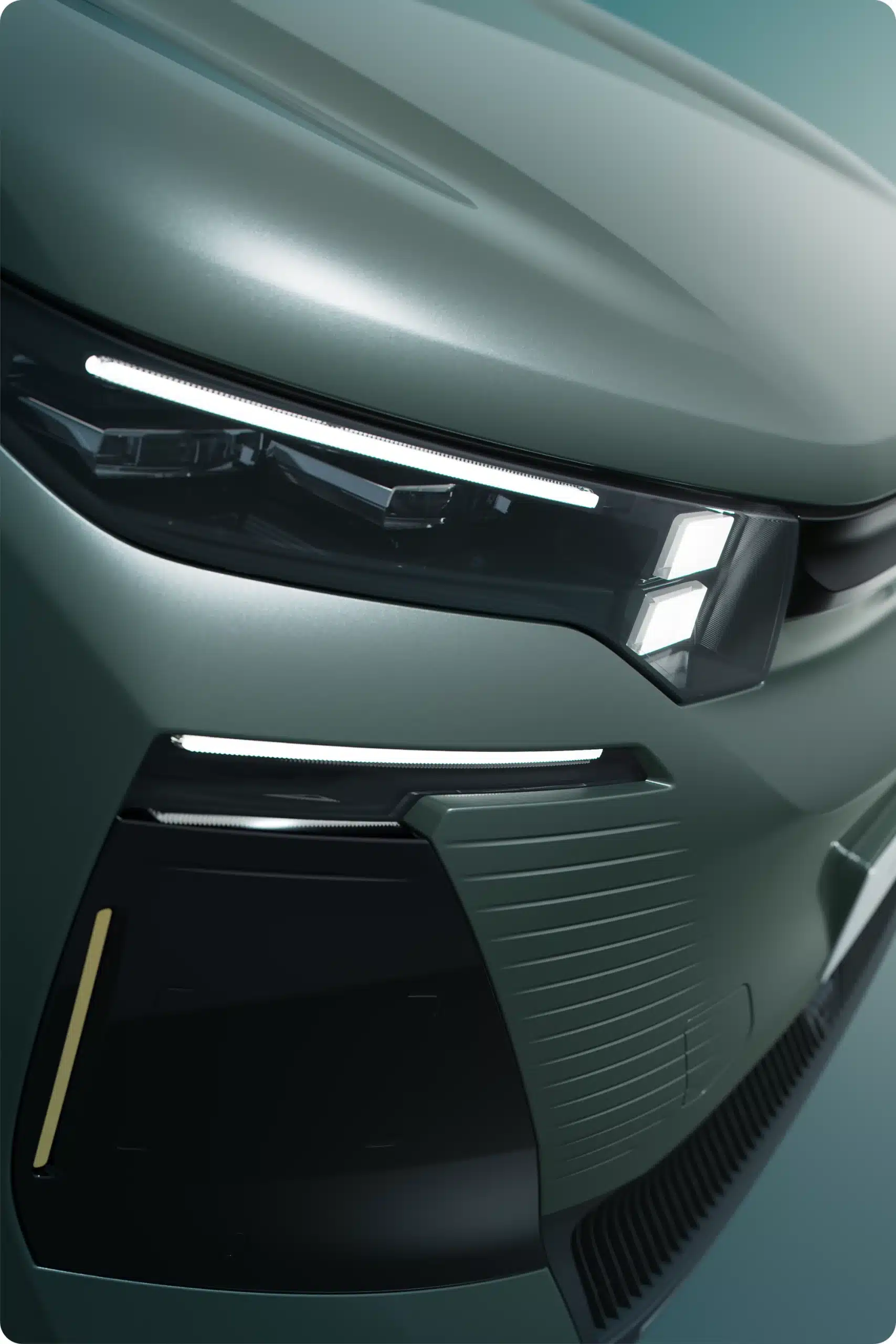 Foto af interiør i e-C3