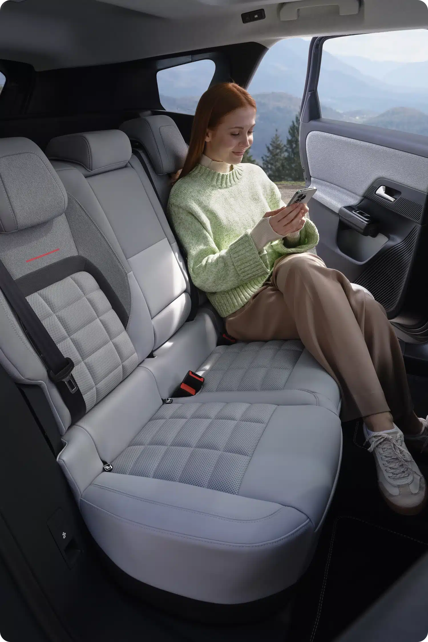 Foto af interiør i e-C3